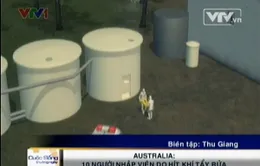 Australia: 10 người nhập viện do hít khí tẩy rửa độc hại