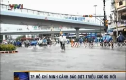 TP.HCM: Cảnh báo triều cường mới đạt đỉnh 1,63m 