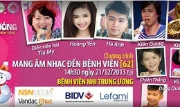 “Giáng sinh hồng” tại Bệnh viện Nhi Trung ương