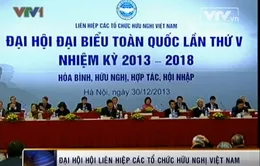 Khai mạc ĐH đại biểu toàn quốc Liên hiệp các tổ chức hữu nghị Việt Nam lần thứ V
