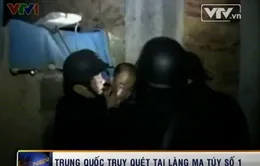 Trung Quốc huy động máy bay chiến đấu, tàu cao tốc để truy quét làng ma túy