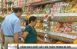 Cảnh báo chất gây sỏi thận trong mì gói