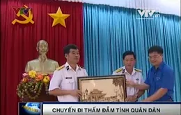 Chuyến đi thấm đượm tình nghĩa quân dân