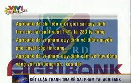 Kết luận thanh tra về sai phạm tại Agribank