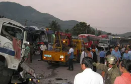 TNGT trên QL1A ở Khánh Hòa,7 người bị thương