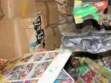 Tạm giữ hơn 23,4 tấn đồ chơi trẻ em nhập khẩu