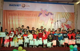 Mang Xuân yêu thương tới trẻ em nghèo trên toàn quốc 