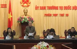 Khai mạc phiên họp thứ 25 Ủy ban Thường vụ Quốc hội 