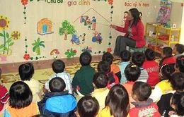 Cho phép thí điểm dạy ngoại ngữ ở mầm non