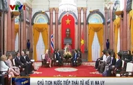 Chủ tịch nước tiếp Thái tử kế vị Na Uy