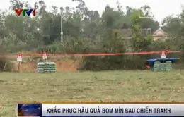 Nỗ lực khắc phục bom mìn sau chiến tranh tại Quảng Bình