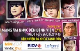 “Mang âm nhạc đến bệnh viện” tới BV Xanh Pôn  