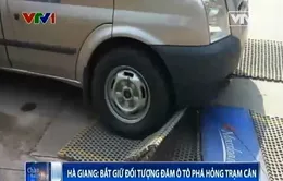 Bắt giữ đối tượng đâm ô tô phá hỏng trạm cân ở Hà Giang