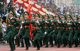 Sôi động không khí trước lễ diễu binh, diễu hành kỷ niệm 60 năm chiến thắng Điện Biên Phủ