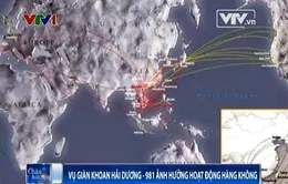 Vụ giàn khoan Hải Dương-981 ảnh hưởng hoạt động hàng không