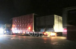 Sau 6 lần “vỡ trạm”, Bình Thuận tăng cường Cảnh sát cơ động trực trạm cân
