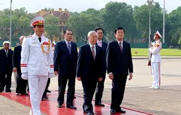 Lãnh đạo Đảng, Nhà nước viếng Chủ tịch Hồ Chí Minh
