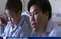 Xót lòng cảnh con ung thư máu, cha mắc bệnh máu khó đông 