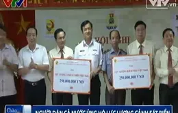 Hơn 13,4 tỉ đồng ủng hộ lực lượng Cảnh sát biển