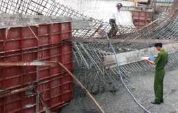 Bình Dương: Sập công trình cầu vượt, 1 công nhân thiệt mạng