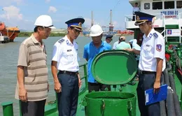 Vùng Cảnh sát biển 3 bắt giữ tàu chở 350.000 lít dầu DO không rõ nguồn gốc 