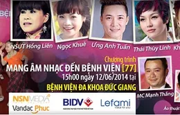 “Mang âm nhạc đến bệnh viện” hưởng ứng Tháng hành động vì trẻ em