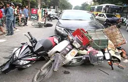 Liên tiếp xảy ra TNGT với mô tô làm chết nhiều người