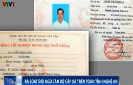 UBND tỉnh Nghệ An rà soát bằng cấp của 40.000 cán bộ, công chức