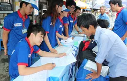 Tiếp sức mùa thi 2014: Nhiều hoạt động thiết thực hỗ trợ thí sinh và phụ huynh