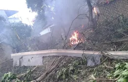 Vụ rơi máy bay Mi-171: Thăng quân hàm cho các chiến sỹ hy sinh