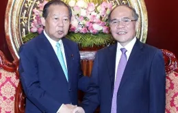 Chủ tịch Quốc hội tiếp Chủ tịch Ủy ban Ngân sách Hạ viện Nhật Bản