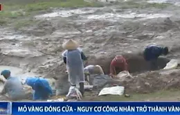 Mỏ vàng đóng cửa - nguy cơ công nhân trở thành "vàng tặc"