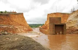 Bộ trưởng Bộ Công Thương kiểm tra thực địa vụ vỡ đập thủy điện Ia Krêl 2	