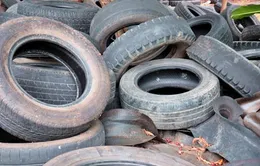 Hàng nghìn tấn săm lốp ôtô cũ nát bị nhập về Việt Nam