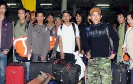 Nhóm lao động Việt Nam đầu tiên rời Libya tới Ai Cập an toàn 
