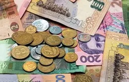 Đồng nội tệ hryvnia của Ukraine rớt giá kỷ lục so với USD