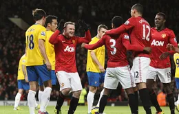Vòng 24 Premier League: Rooney giúp Man Utd bứt phá
