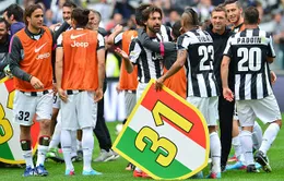 Juvetus đăng quang sớm trước 3 vòng đấu