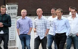 Thế hệ vàng 1992 của Man Utd tái ngộ