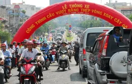Toàn cảnh ngày thông xe cầu vượt chữ Y vòng xoay Cây Gõ
