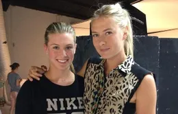 Eugenie Bouchard – sao nữ tài sắc vẹn toàn đọ dáng cùng Sharapova