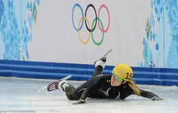 Những cú "ngã đẹp" ở Olympic Sochi 2014