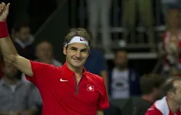 Federer đưa ĐT Thụy Sĩ vào bán kết Davis Cup 2014