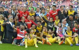 Tân vương Atletico thâu tóm hàng loạt kỷ lục ở La Liga