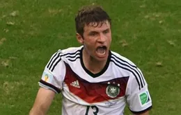 Muller lập cú hat-trick đầu tiên ở World Cup 2014