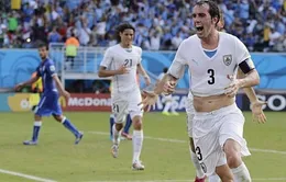 Italy 0-1 Uruguay: Godin loại Azzurri khỏi World Cup 2014