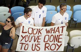 CĐV Anh quay ra cổ vũ cho Đức vô địch World Cup