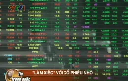 Cẩn thận cổ phiếu nhỏ bị “làm xiếc” 