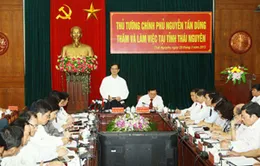 Thủ tướng thăm và làm việc tại Thái Nguyên      