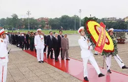 Lãnh đạo Đảng, Nhà nước viếng Lăng Chủ tịch Hồ Chí Minh  